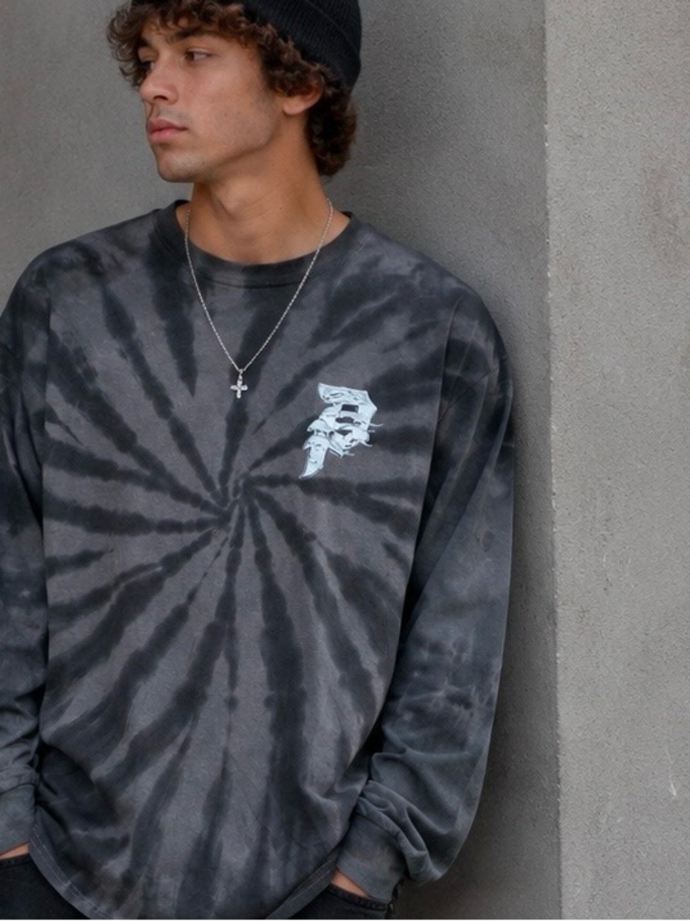 Primitive Skateboarding Tie Dye Long Sleeve Graphic Tee Skater Streetwear XL
